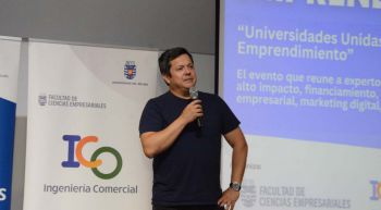 Estudiantes de Ingeniería Comercial de la UBB y USS intercambian experiencias en Seminario de Emprendimiento e Innovación