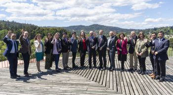 UBB recibió a rectores y rectoras del Consorcio de Universidades Estatales y de la Agrupación de Universidades Regionales