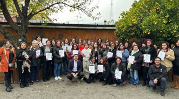 Ceremonia de certificación destaca a mujeres emprendedoras de la Región de Ñuble