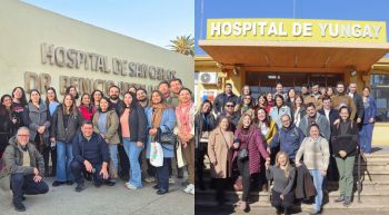 Estudiantes del diplomado DIGCRA visitan establecimientos de la Red Asistencial de Salud Ñuble