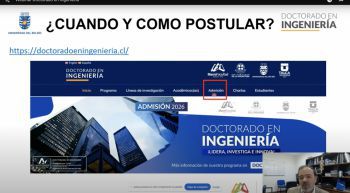 Universidad del Bío-Bío realizó su II Feria Virtual de Postgrados UBB 2025